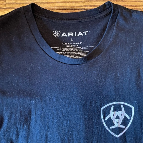 Ariat Flag Tee Mens Large - Picture 3 of 4
